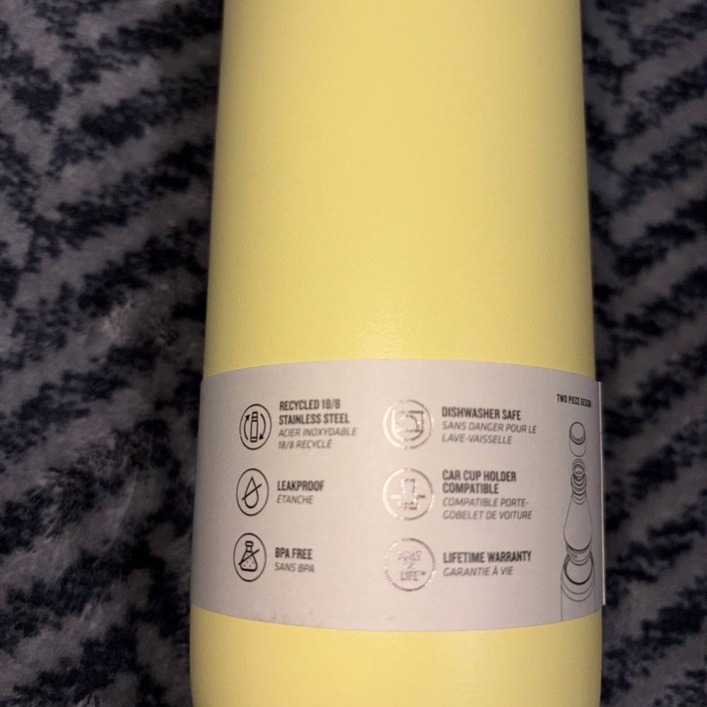 Stanley Yellow Insulated Bottle - Picture 2 of 4